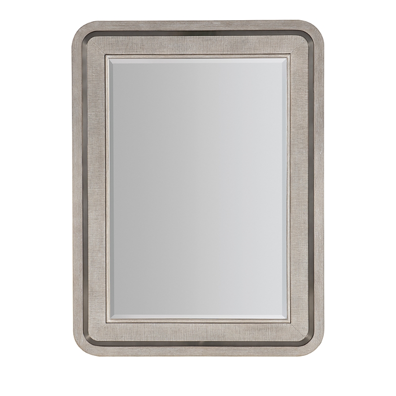Hooker Furniture Raffia Landscape Mirror In Cream
