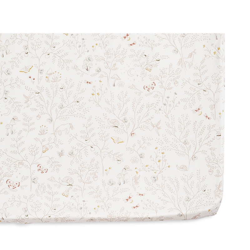 Pehr Organic Cotton Crib Sheet In Garden