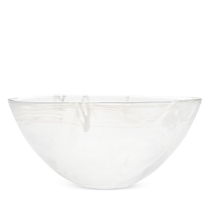 Shop Kosta Boda Contrast Bowl, Large In White/white
