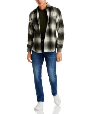 L'Homme Modern Straight Fit Jeans in Freetown Blue