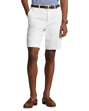 Polo Ralph Lauren Cotton Stretch Classic Fit Chino Shorts In White