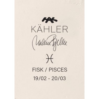 Kahler Astro Pisces Sculpture