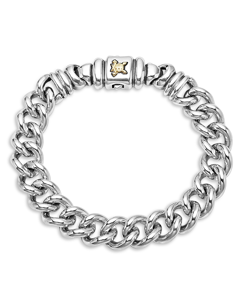 Lagos Sterling Silver Anthem Curb Chain Bracelet - Exclusive In Silver