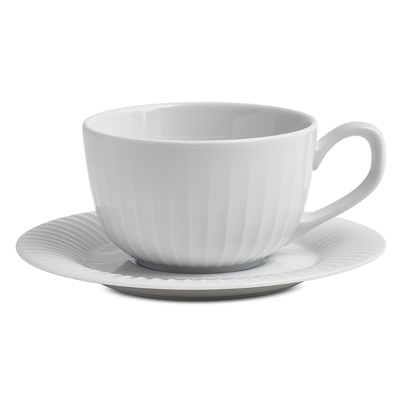 Shop Rosendahl Kahler Hammershoi Coffee Cup And Saucer In White