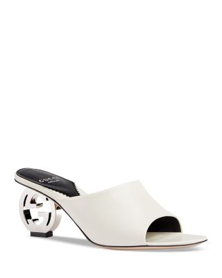 Gucci - Women's Interlocking G High Heel Sandals