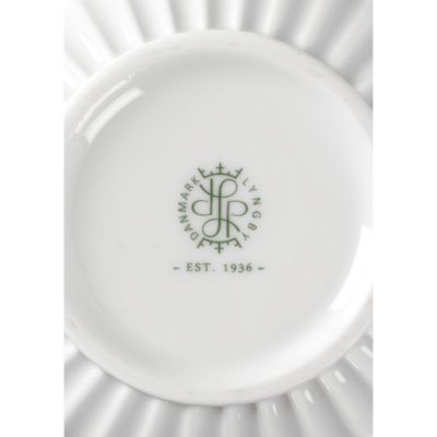 Lyngby Porcelain Tura Vase, White Porcelain