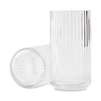 Lyngby Vase, Clear Mouth Blown Glass