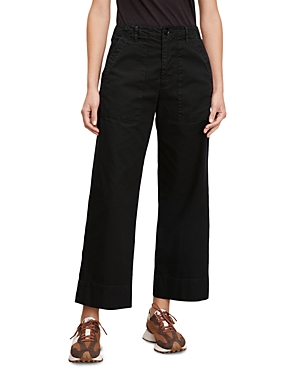 Shop Velvet By Graham & Spencer Wide Leg Pants In Black