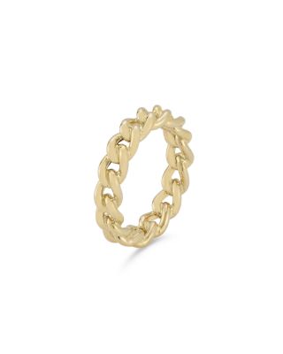 Bloomingdale's Fine Collection - Curb Chain Ring in 14K Yellow Gold