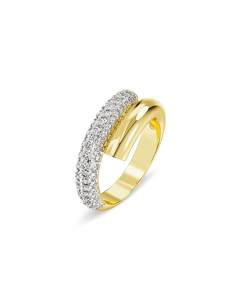 Swarovski Dextera Cocktail Ring In Gold