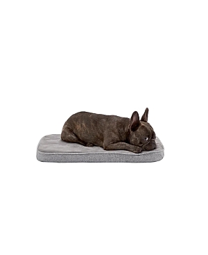 Diggs Small Snooz Dog Crate Pad In Grey