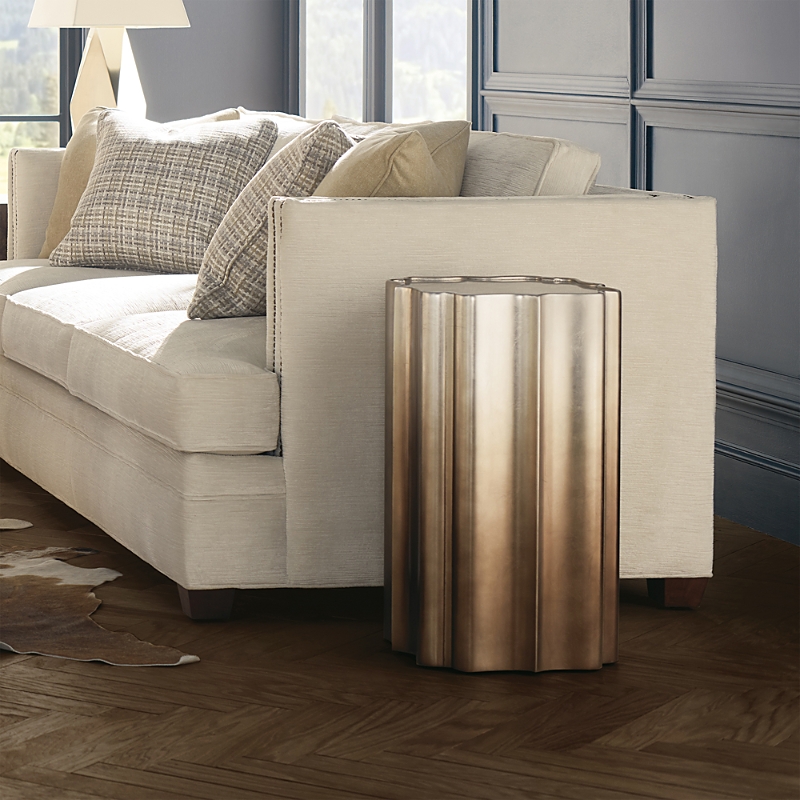 Caracole Electra Golden Accent Table In Gold