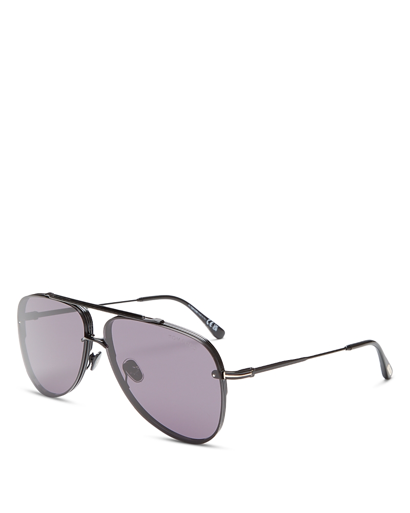 Tom Ford Metal Pilot Sunglasses, 62mm · OS