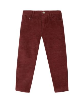 Tartine et Chocolat Boys' Classic Terracotta Trousers - Little Kid, Big Kid