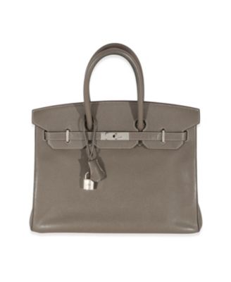 Pre-Owned Hermes Birkin 35 Leather Handbag | Bloomingdale's