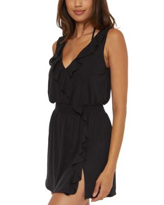 Breezy Basics Ruffled Dress Cover Up