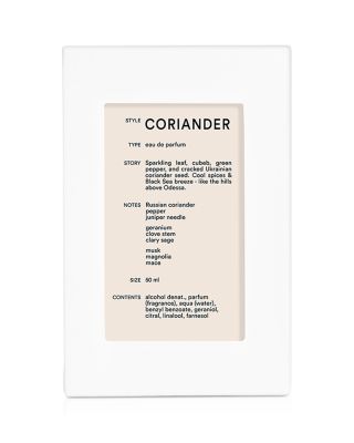 Coriander Eau de Parfum 1.7 oz.