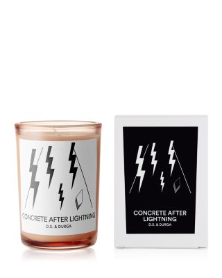 Concrete After Lightning Candle