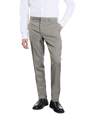 Chic Canvas Fitted Trousers
