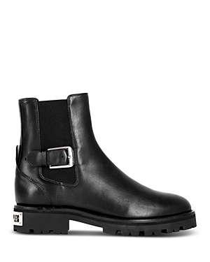 The Kooples Women's Pull On Buckled Chelsea Boots