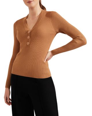 HOBBS LONDON - Kaya Ribbed Sweater