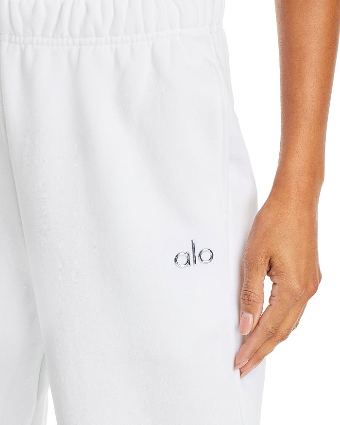 Shop Alo Yoga Accolade High Rise Sweatpants In White