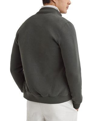 Freddie Cotton Blend Interlock Quilted Full Zip Jacket