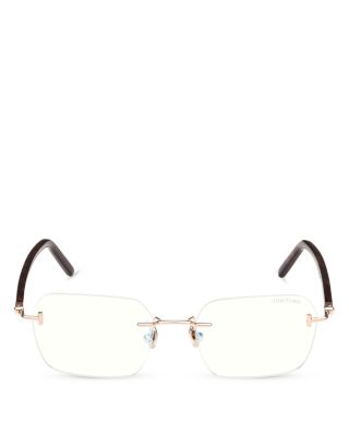 Rectangular Blue Light Glasses, 54mm