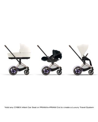 e-PRIAM 2 Smart Stroller in Rose Gold
