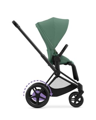 e-PRIAM 2 Smart Stroller in Matte Black