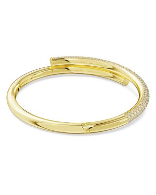 Dextera Half Pav&eacute; Bangle Bracelet 