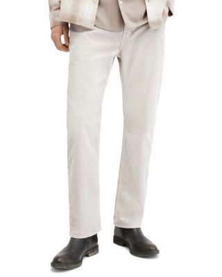 Allsaints Curtis Cotton Corduroy Jeans in Cool Gray