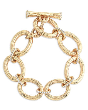 Shop Anabel Aram Enchanted Forest Chain Bracelet In 18k Gold Plated