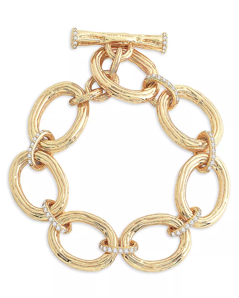 Anabel Aram Enchanted Forest Chain Bracelet in 18K Gold Plated