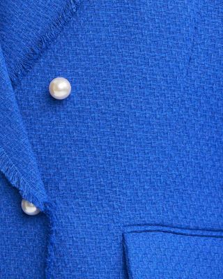 Courtney Boucle Double Breasted Blazer