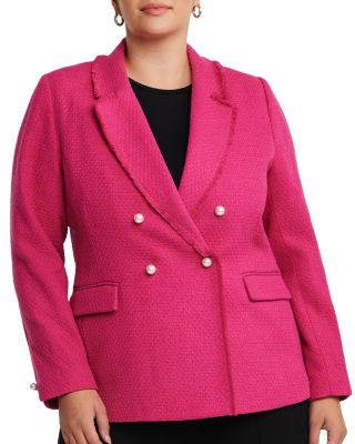 Courtney Boucle Double Breasted Blazer