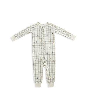 Pehr Unisex Cotton Printed Snug Fit Sleeper Coverall - Baby In Cottontail