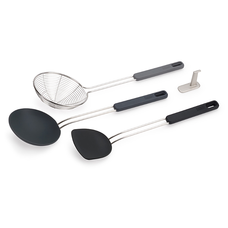 Joseph Joseph Nest Fusion 4 Pc. Wok Set In Black