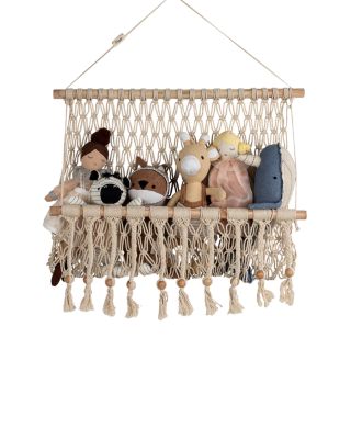 Willow Macrame Storage Wall Decor