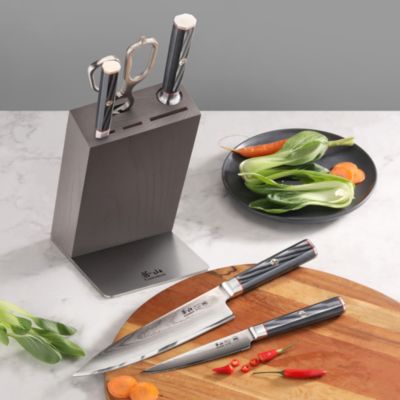 YARI Series 6 Piece HUA Knife Block Set 