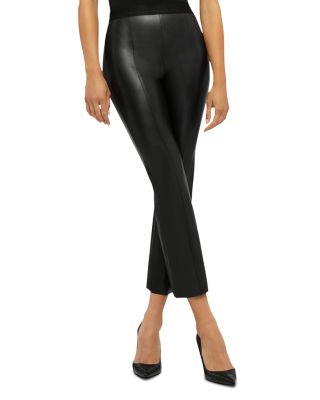 Wolford - Jenna Faux Leather Ankle Pants