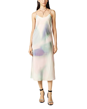 Ba&sh Ba & Sh Parline Midi Slip Dress In Lilac