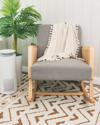 Birch Waffle Knit Baby Blanket