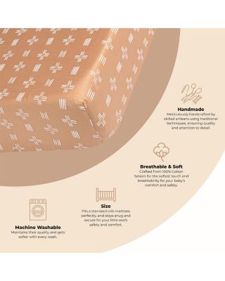 Kendi Crib Fitted Sheet