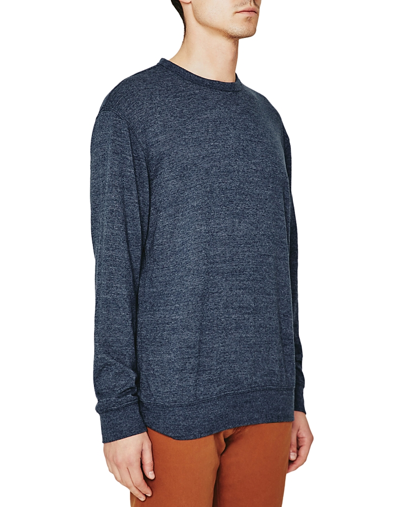 Ag Wesley Pullover Crewneck Sweater In Ocean Storm