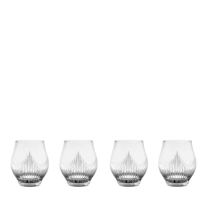 Lalique 100 Points Shot Glass, Set of 4 in Clear