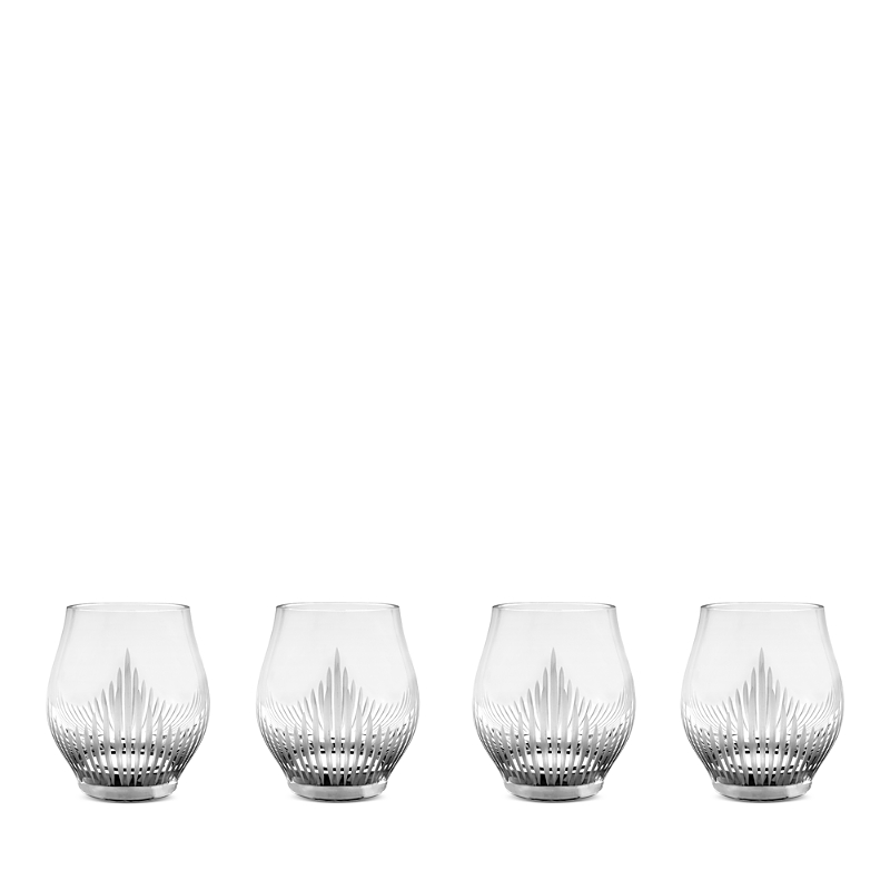 Lalique 100 Points Shot Glass, Set Of 4 In Clear