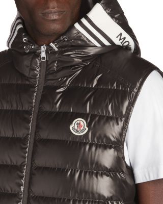 Clai Quilted Full Zip Hooded Down Vest