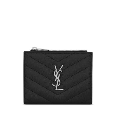 Saint Laurent Cassandre Matelasse Bi-Fold Wallet