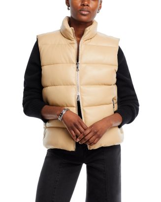 ジャケット・アウター theory Polished Nylon Puffer Vest Theory Oversized Flight Vest | Shopbop